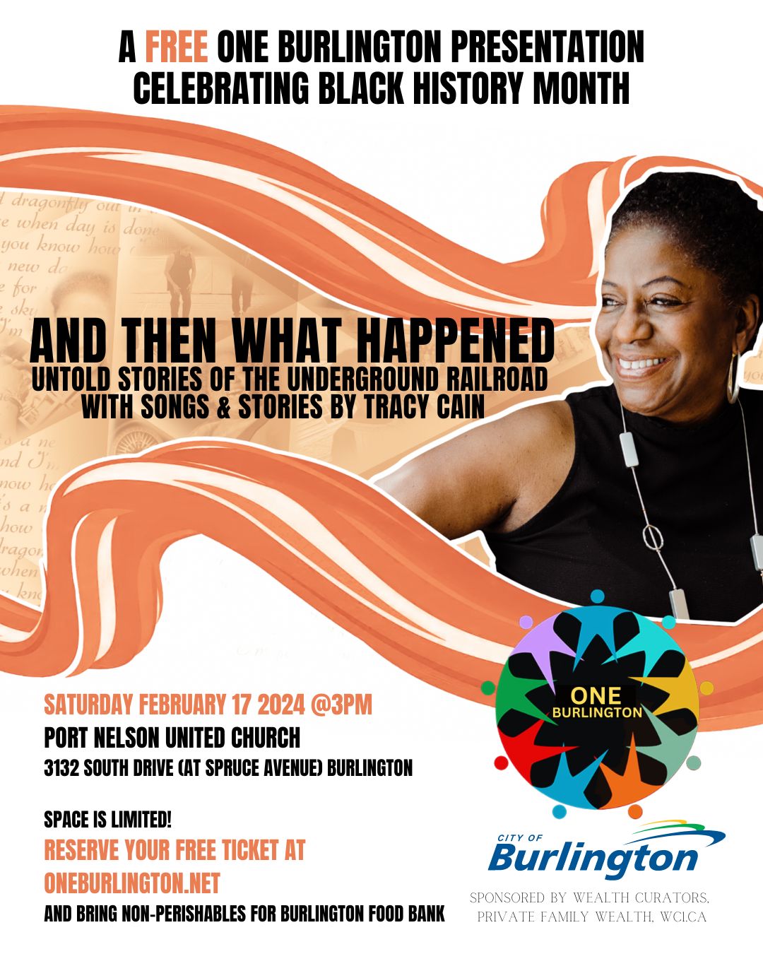 FREE Black History Event AND THEN WHAT HAPPENED with Tracy Cain Feb 17 2024